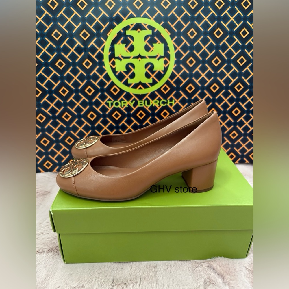 Tory Burch Women's Chelsea 50mm cap-top pumps